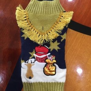 DOGGY CHRISTMAS SWEATER